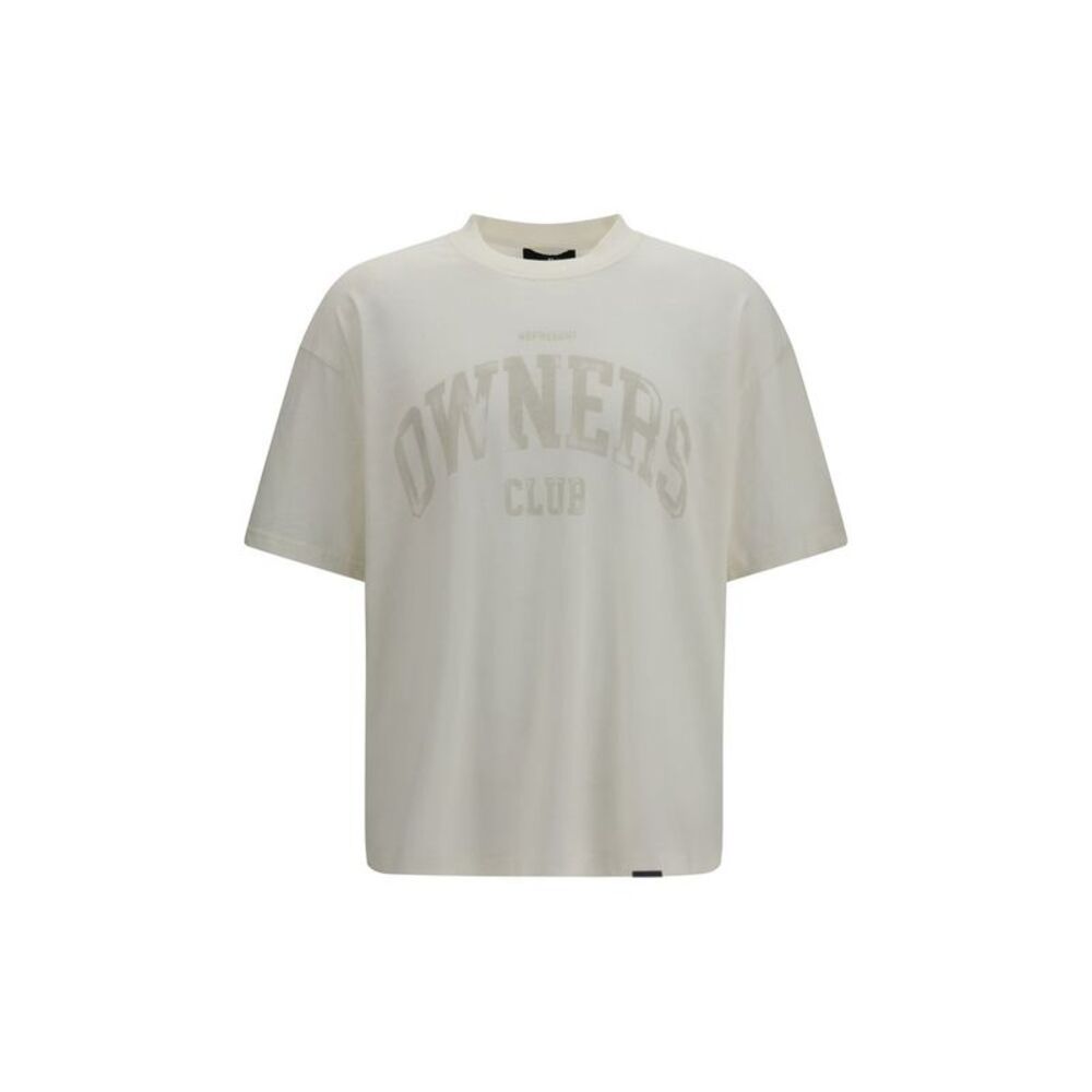 Represent White Cotton Men's T-Shirt
